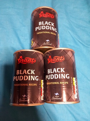 Cans black pudding in tin - 3,