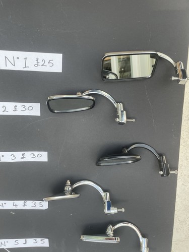 Lambretta handle bar mirrors - lambretta,
