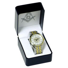 New Silver Tone Masonic Men's