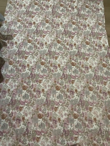 Pink floral sheet vintage - floral,