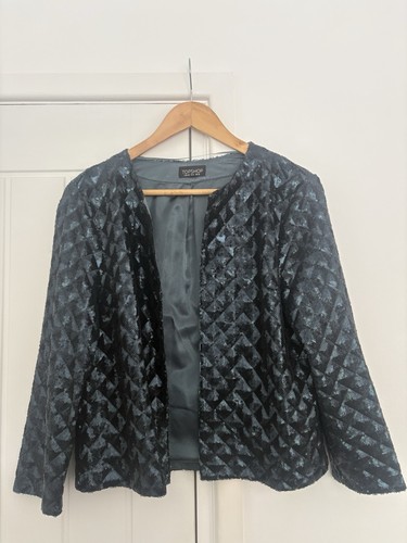 Topshop petrol blue sequin - petrol,