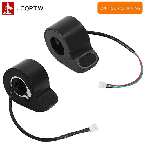 Thumb throttle for electric - for,