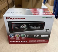 PIONEER CAR CD USB DAB RADIO BLUETOOTH STEREO RETRO HEAD UNIT DEH-X8700DAB NEW