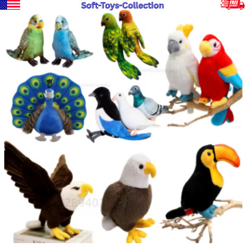 Styles bird plush toy - styles,