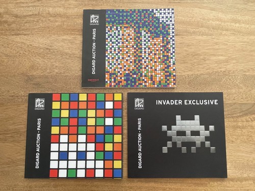 Invader digard auction - digard,