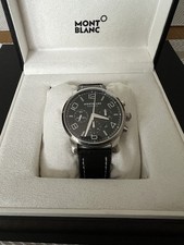 Montblanc Timewalker Chronograph Men’s S/Steel Black Dial 43mm Automatic