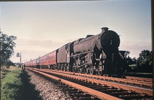35mm slide steam loco - 35mm, loco.class