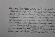 Handwritten genealogy family