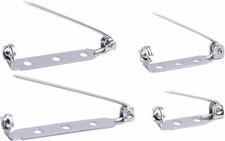 Fabric Safety Pins Silver Brooch Fashion Saree Kilts Crafts Wedding Dresses DIY