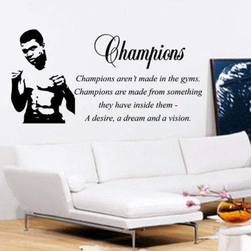 Muhammad ali wall - -, vinyl