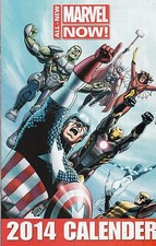 Marvel Now - 2014 Calender (sic) Spiderman - Fantastic Four - Thor - Ironman