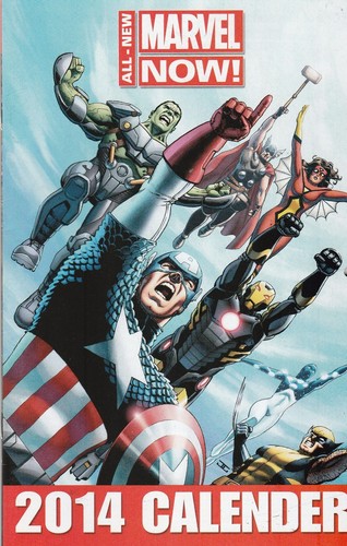 Marvel now 2014 calender - 2014,