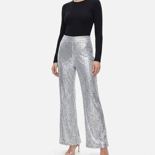 Express nwt pants silver - xs,