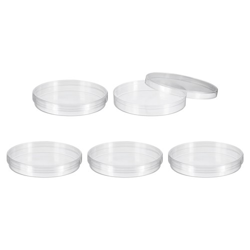 100mm plastic petri dish - 100mm, with
