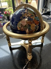 Large Dark Blue Gemstone Globe