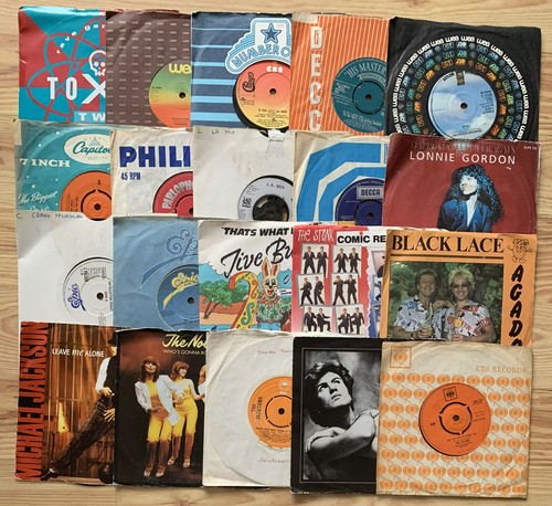 Job lot vinyl singles - vinyl,
