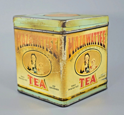 Antique mazawattee tea half - antique,