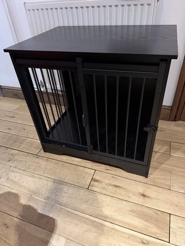 Handmade wooden dog - dog, crate