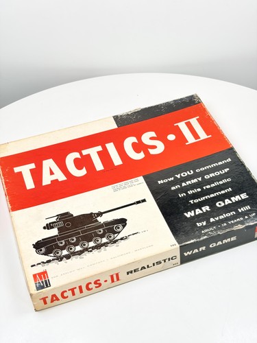 Vintage avalon hill tactics - tactics, ii