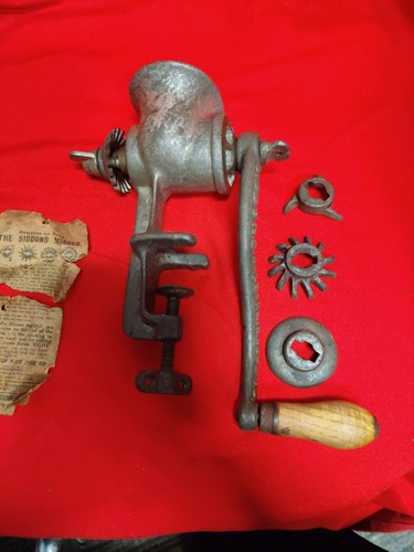 Siddons mincer hand - mincer,