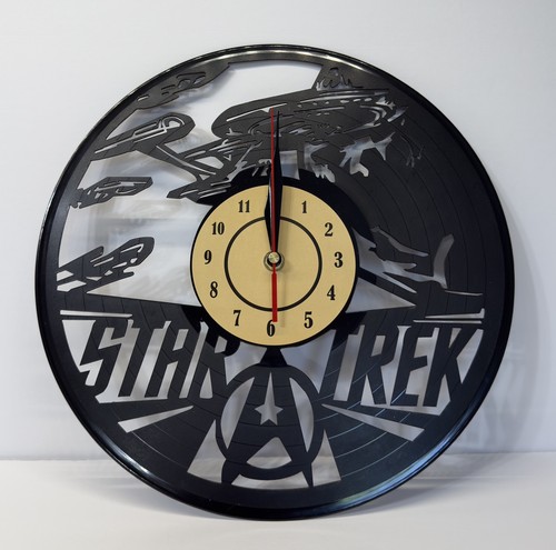 Star trek vinyl record - record, wall