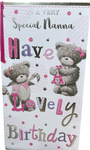 Nanna birthday card for - birthday,