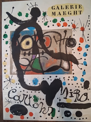 Original miro c1965 exhbition - original,