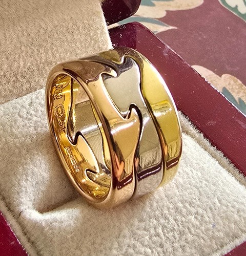 Georg jensen solid 18ct gold - georg,