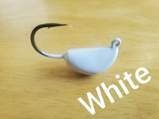 5pk Tog Jigs / Sheepshead Jigs White, Tautog, Porgy, blackfish, banana jig