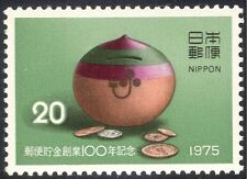 Japan 1975 Post Office Savings Bank/Money Box/Ceramics/Coins/Art 1v (n29758)
