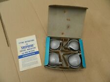 Set Of Four Vintage SHEPHERD Mini Meteor Castors-No 35.Archibald Kenrick.NOS.