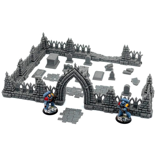 Modular haunted graveyard - modular,