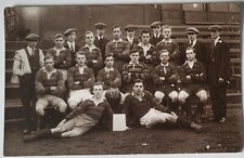 1920 RPPC LONGFIELD (?) RFC RUGBY FOOTBALL CLUB GREAT BRITAIN ENGLAND UK