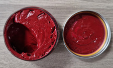 1 jar Collonil Red 418 leather Renovator for Shoes boots bags Polish cream new