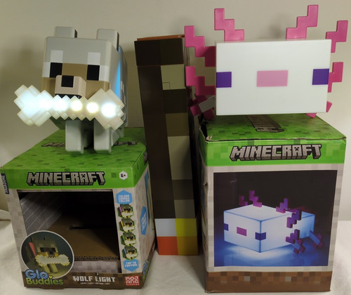 Minecraft toys led wolf - led,,