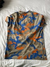 Men’s Valentino Multi Coloured T Shirt Size m camo hardly