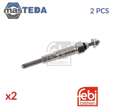 176182 engine glow plugs febi - glow,