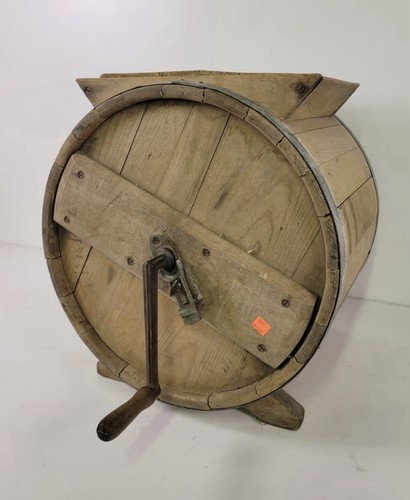 Antique wood butter - antique, churn