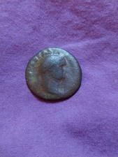 Vespasian Ae As of Lyons Rv Fides RIC II(i) 1232 Fnd Southampton K817