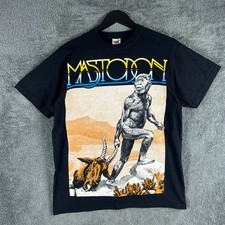 MASTODON T-Shirt Short Sleeve Black Mens Medium Rock Band Tour Festival Metal