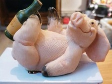 Piggin Paralytic 02533 Anniversary Special by David Corbridge 1996 No Box pig