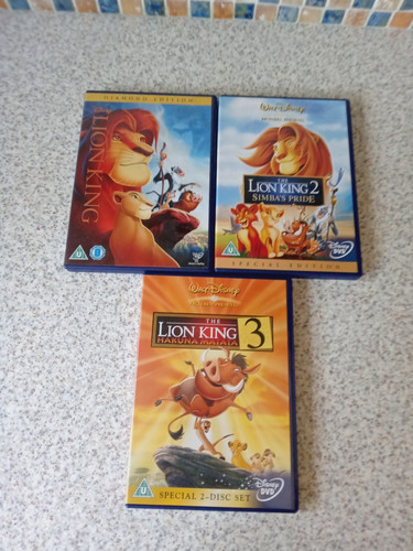 Lion king 3 trilogy - king,