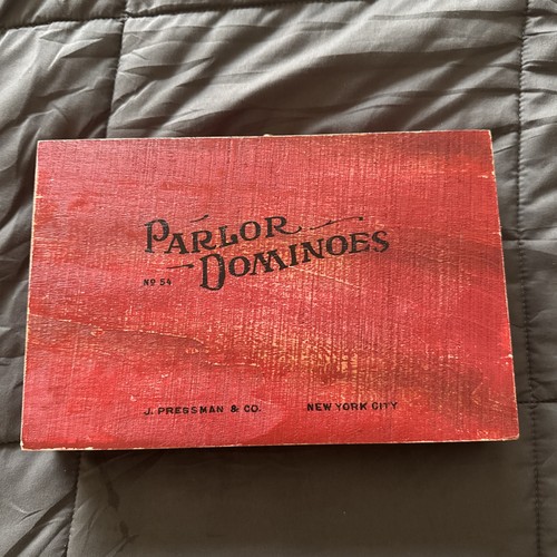 Vintage parlor dominoes - parlor, j