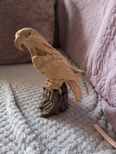 Vintage hand carved wooden - vintage, hand-carved