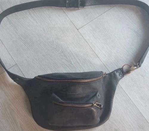 Vintage black leather - vintage,