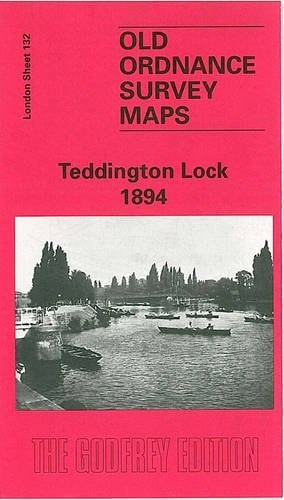 Teddington lock 1894 london - lock,