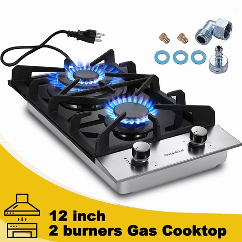 Gas cooktop dual - gas, burner