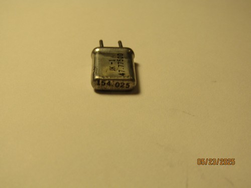 Vintage scanner crystal allied - crystal,