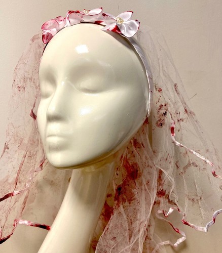 Halloween bloody veil zombie - ,