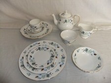 Colclough - Linden (#8162) - vintage gilded bone china tableware - 1C3A